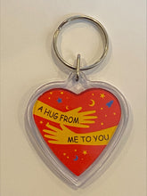 Load image into Gallery viewer, Hug from Me to You Keyring