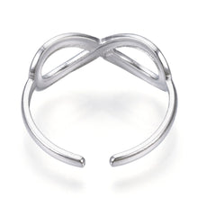 Load image into Gallery viewer, Infinity Adjustable Ring