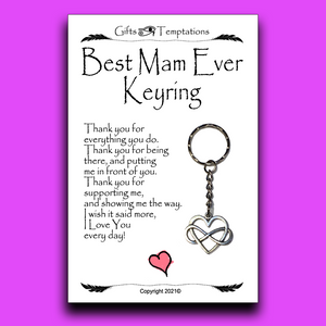 Mothers Day - Best Mum Ever Keyring