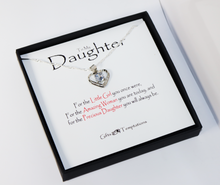 Load image into Gallery viewer, Daughter Boxed Heart Message Necklace