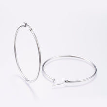 Load image into Gallery viewer, Large Hoop Earrings