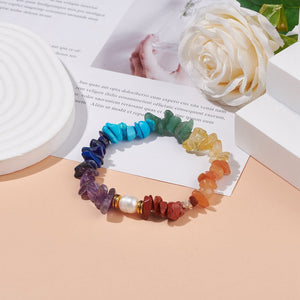 7 Chakra Bracelet Crystal Jewellery Stones Balance Reiki