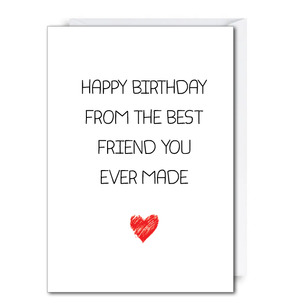 Special Friend Birthday Card for Women Men Husband Wife Friends