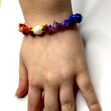 Load image into Gallery viewer, Chakra Bliss Friendship Bracelet: Vibrant Colors &amp; Positive Energy