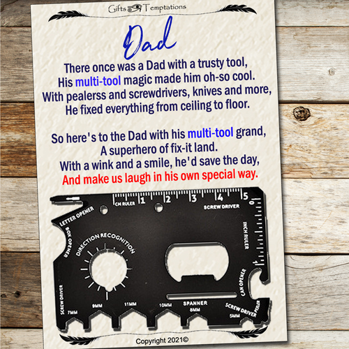 Christmas Day Must Have for Dad 18 in 1 Multi Tool
