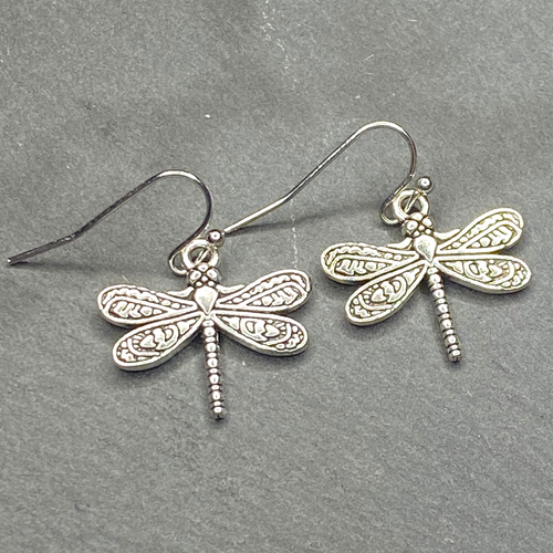 Dragon Fly Dangle Earrings