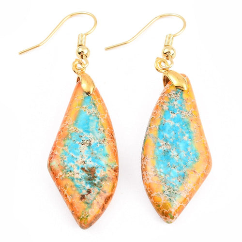 Regalite Imperial Jasper Dangle Earring