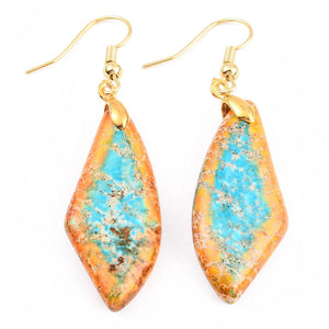 Regalite Imperial Jasper Dangle Earring