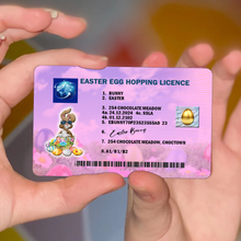 Load image into Gallery viewer, Easter Bunny Lost Hopping Licence