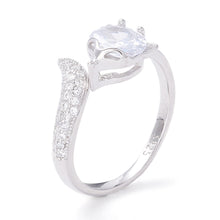 Load image into Gallery viewer, 925 Sterling Silver Fox Encrusted Ring