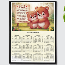 Load image into Gallery viewer, 2025 Friendship Calendar Stunning Gift A4 Size 210mm x 297mm