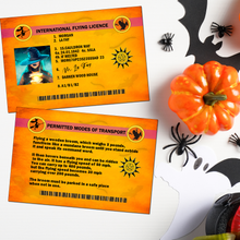 Load image into Gallery viewer, Witches Novelty Id Badge, Halloween Prank