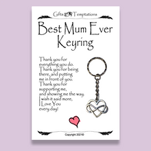 Load image into Gallery viewer, Mothers Day - Best Mum Ever Keyring