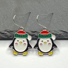 Load image into Gallery viewer, Cute Penguin Earrings Chistmas Gift