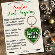 Load image into Gallery viewer, Santa&#39;s Lost Keyring Christmas Gift