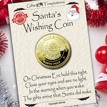 Load image into Gallery viewer, Christmas Eve Santas Wish Coin