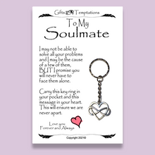 Load image into Gallery viewer, To My Soulmate Keyring