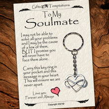 Load image into Gallery viewer, To My Soulmate Keyring