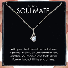 Load image into Gallery viewer, To My Soulmate Pendant Necklace Gift for Women Luxury Wife Girlfriend Jewellery