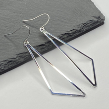 Load image into Gallery viewer, Obtuse Triangle Dangle Earrings for Women