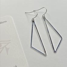 Load image into Gallery viewer, Obtuse Triangle Dangle Earrings for Women