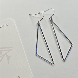 Obtuse Triangle Dangle Earrings for Women