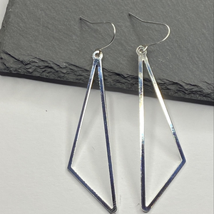 Obtuse Triangle Dangle Earrings for Women