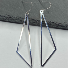 Load image into Gallery viewer, Obtuse Triangle Dangle Earrings for Women