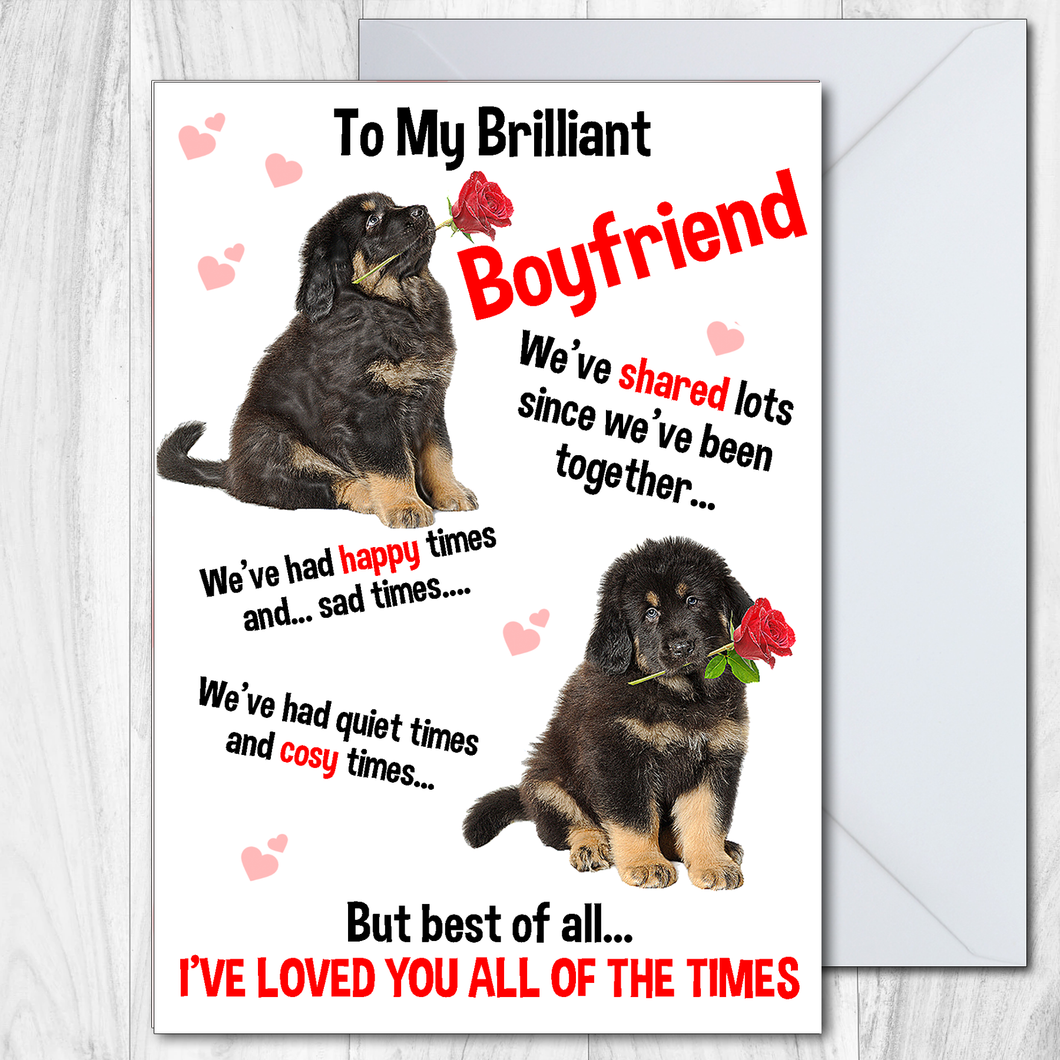 Valentines Card for Boyfriend