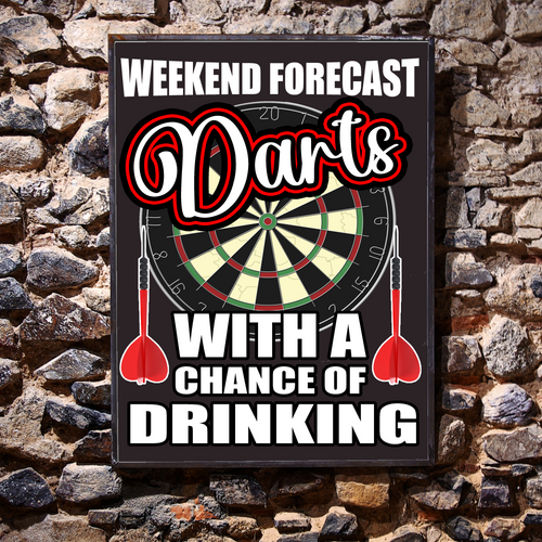 Darts Luke Littler Fan Wall Art Gift For Him Husband Weekend Forecast